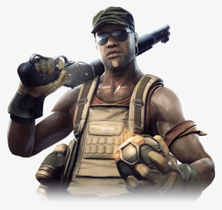 Jimmy Akingbola - Dirty Bomb Fletcher Png