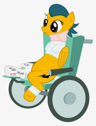 Nursey, Bandage, Cast, Derpibooru Exclusive, Hospital, - Portable Network Graphics