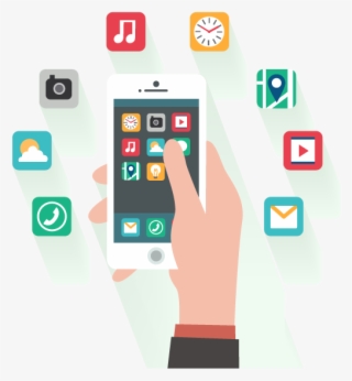 Native Mobile Application Development - Smart Phone Vector Free Download