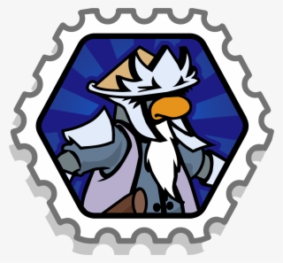 Club Penguin Ace Pilot Stamp