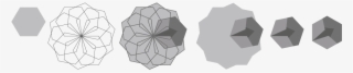 The Brand Logo Is Made Of Rotated Hexagons To Form