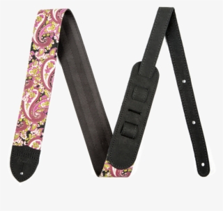 2 Inch Paisley Denim Guitar Strap - Fender Paisley Guitar Strap
