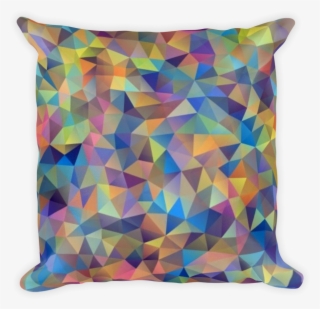 Abstract Colorful Triangles Background