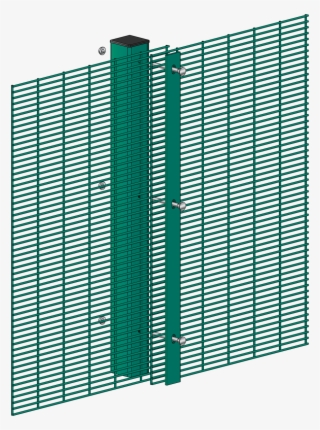 The Protek 358 Prison Mesh Flat Panel System Is Designed - Photograph