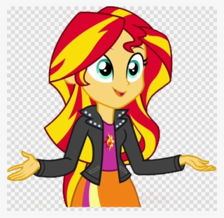 Sunset Shimmer Equestria Girls Clipart Sunset Shimmer - Mlp Eg Sunset Shimmer Rainbow Rocks
