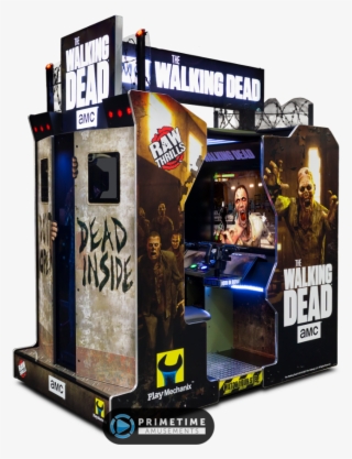 The Walking Dead Arcade Machine By Play Mechanix & - Walking Dead Arcade Machine