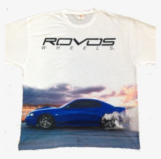 Image Of Mach One Burnout Teeshirt - Rovos Wheels