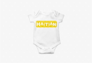 Haitian Onesie White