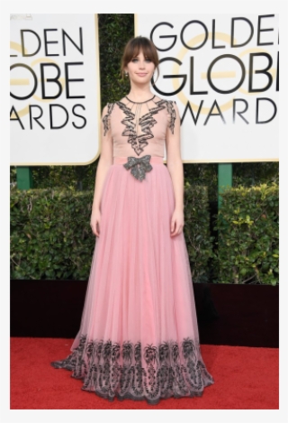 1 - Felicity Jones Golden Globes 2018