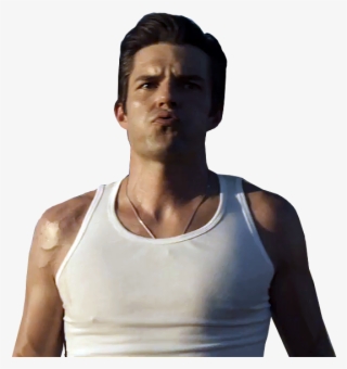 “white Tank Top Brandon X ” - Barechested