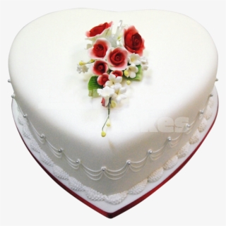 Heart Shaped Wedding Cake