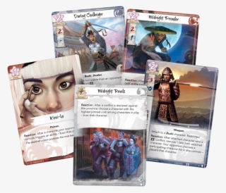 One Copy Each Of Six Cards) Spread Across All Seven - Fiction