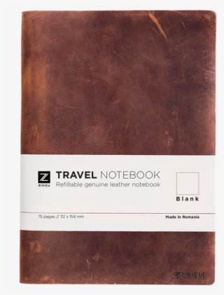 Zuriell Travel Notebook Blank - Cuaderno Travel A5