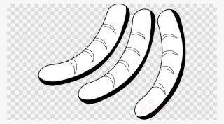 Sausage Coloring Page Clipart Breakfast Sausage Lorne - Radioactive Sign Png