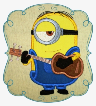 Minion Machine Embroidery Applique Design - Donald Duck