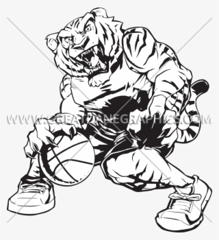 Basketball Tiger - Illustration