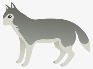 Gray Wolf Clipart Wolf Silhouette - Transparent Wolf Clipart