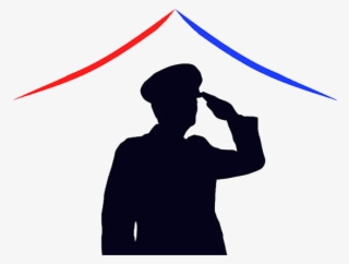 Begin Again Transitional Services For Veterans - Vet Salute Silhouette