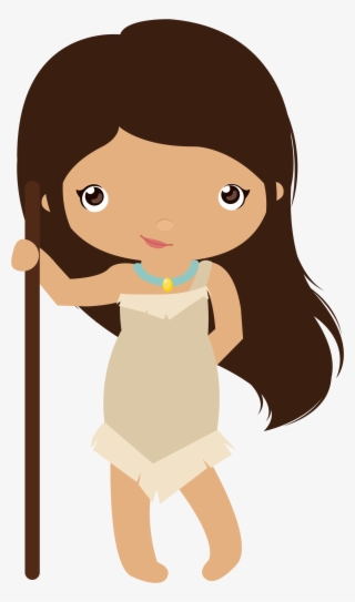 Pocahontas * Índios Nativos Pocahontas Birthday Party, - Clipart Pocahontas