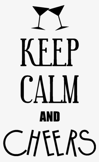 Sticker Keep Calm And Cheers Ambiance Sticker Sb 0634