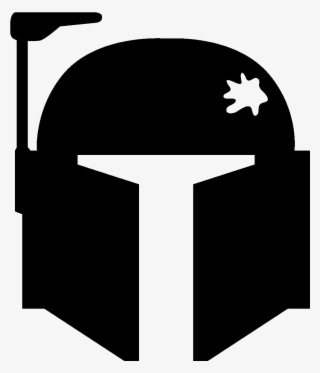 Sticker Tete De Robot Ambiance Sticker Mac Bobafett - Boba Fett Silhouette Png