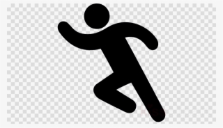Running Man Silhouette Clipart Silhouette Clip Art