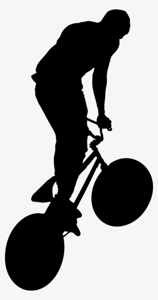 This Free Icons Png Design Of Bicycle Trick Silhouette