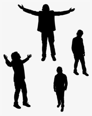 Silhouette Person - Люди Пнг Черные