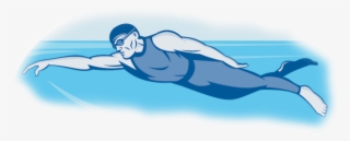 Vector Royalty Free Download Butterfly Swimmer Clipart