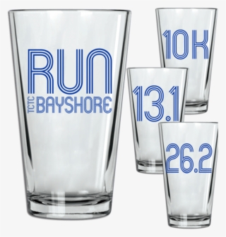 Run Bayshore Pint Glass