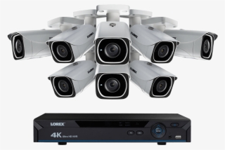 Ip Camera System With 8 Ultra Hd 4k Security Cameras - Lorex 4k Ultra Hd Wired Network Security System
