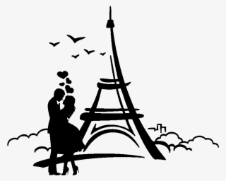 Sticker Paris Ville Des Amoureux Ambiance Sticker Kc7286 - Wall Decal