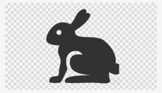 Blue Rabbit Clipart Easter Bunny Rabbit Hare - Andrew Lincoln Png