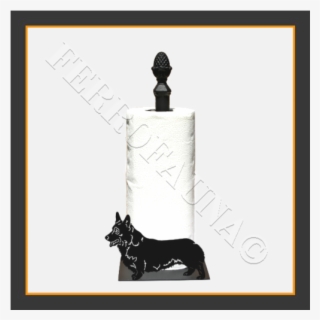 Corgi Pembroke Kitchen Towel Holder Katt Rá A Felnagyításhoz - Great Dane