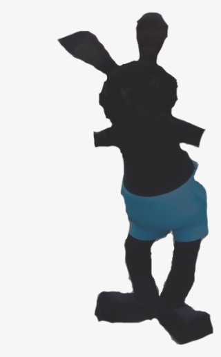 Realistic Oswald - Silhouette