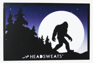 Bf Moon Rising - Bigfoot Silhouette Shot Glass