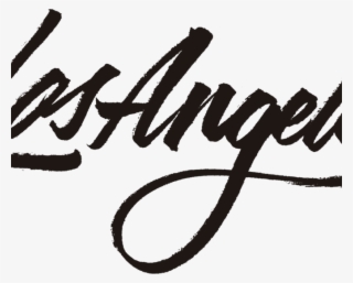 Picture Free Los Angeles Vectors Search Clip Art Png - Calligraphy Los Angeles Png