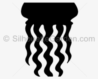 Jellyfish Silhouette Clip Art