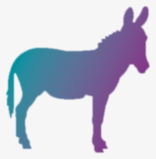 Donkey Icon Min - Donkey Silhouette