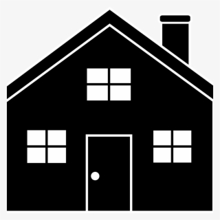 House Clipart Black And White