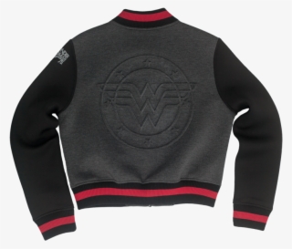 Embossed Wonder Woman Logo Jacket - Wonder Woman