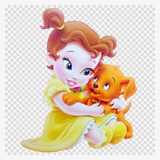 Baby Disney Belle Clipart Belle Ariel Tiana - Baby Disney Princess Belle