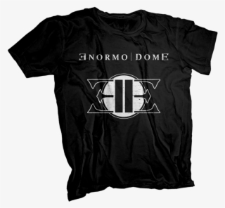 Enormodome Logo Tee Mockup - Oklahoma Teacher Walkout T Shirt