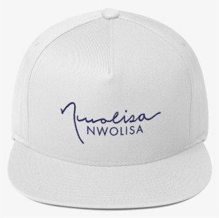 "nwolisa" Logo Flat Bill Cap