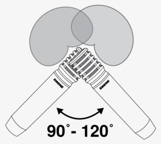 Set Up The Microphones With The Capsules Close Together, - Drawing