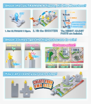 Ultra Battlers Shooter Battle Playset