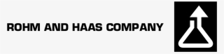 Rohm And Haas Company Logo Png Transparent - Rohm And Haas
