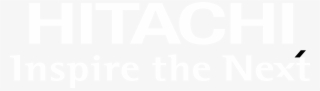 Hitachi Logo Black And White - Hitachi Logo White Png