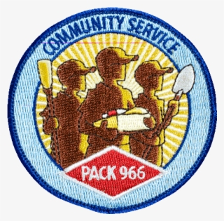 Boy Scout Samples - Community Service Patch