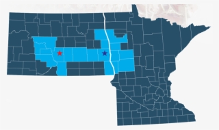 701 630 - Black And White Minnesota Map